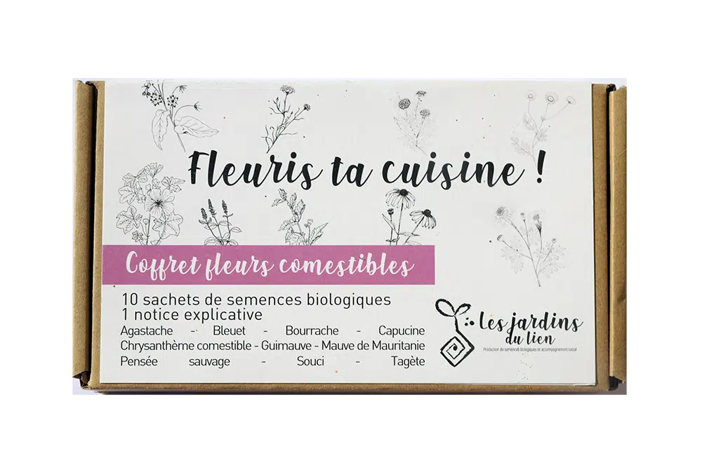 Coffret fleurs comestibles – Image 2